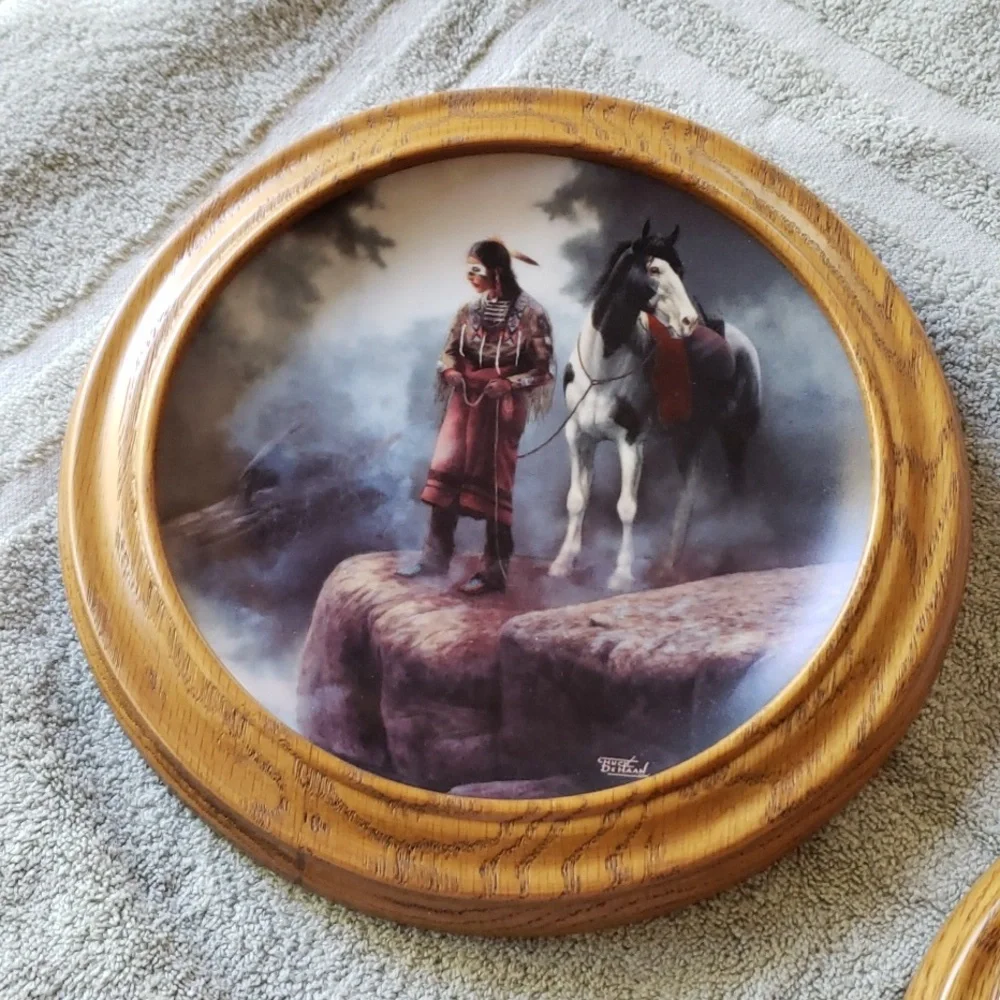 Indian  The Prideful Ones  Plate Collection '2 Plate' - Picture 8 of 9